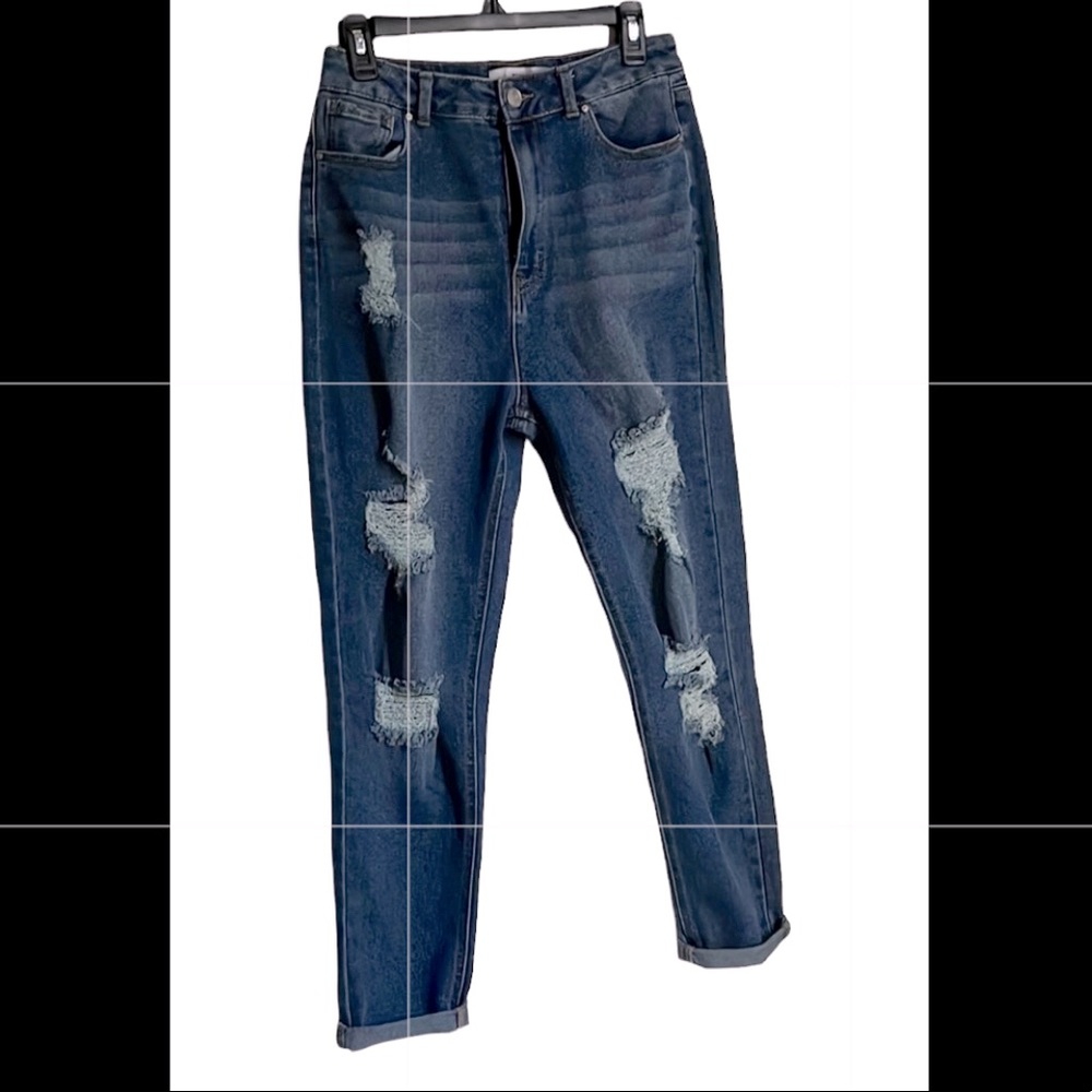 Refuge High Waist Mom jeans.